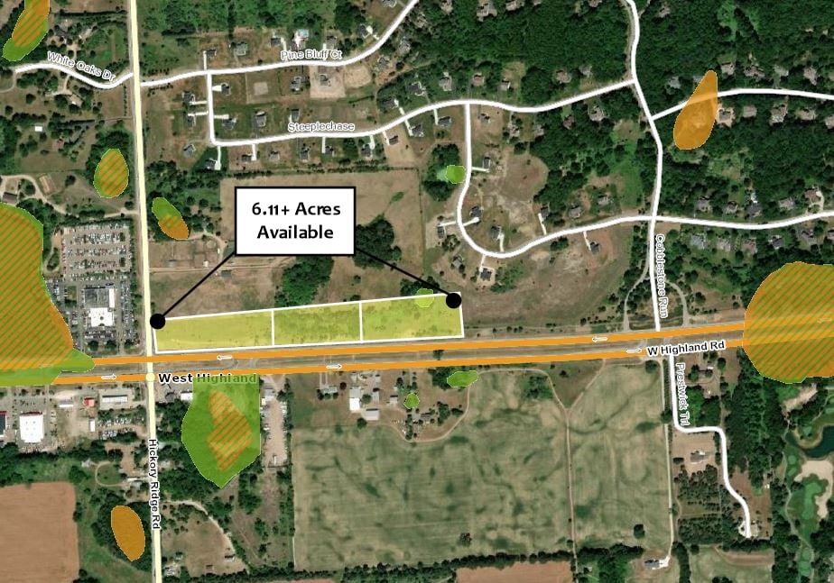 6.11 Acres M-59 & Hickory Ridge Road