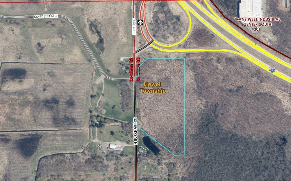 18+/- Acres SEC Burkhart Road & I-96